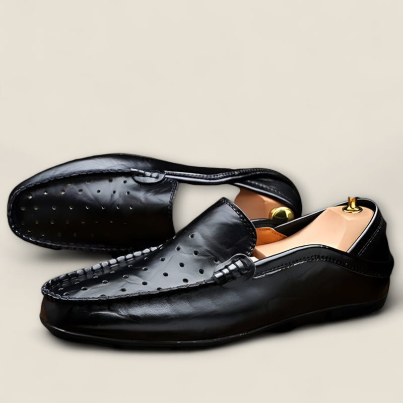 Monza - Leather Driving Loafers