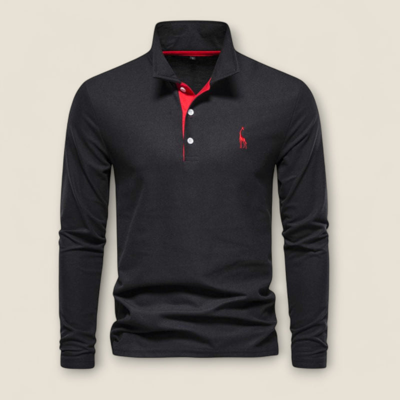 Donny - Long Sleeve Polo Tee