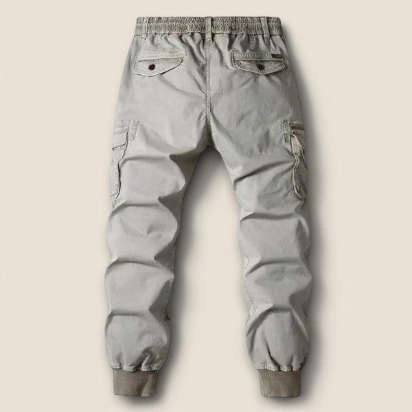 Matias - Cotton Utility Cargo Trousers