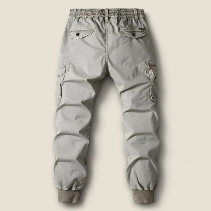 Matias - Cotton Utility Cargo Trousers