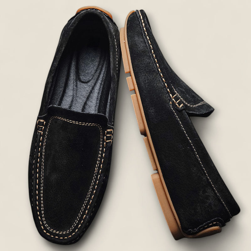Handcrafted - Suede Loafers by Alessandro
