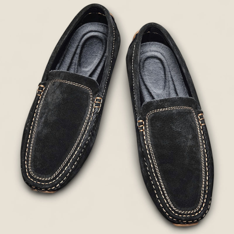 Handcrafted - Suede Loafers by Alessandro