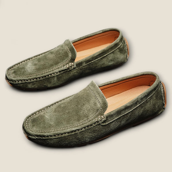 Handcrafted - Suede Loafers by Alessandro