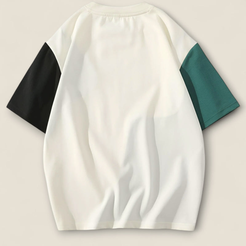 Mateo - Colorblock Abstract Tee