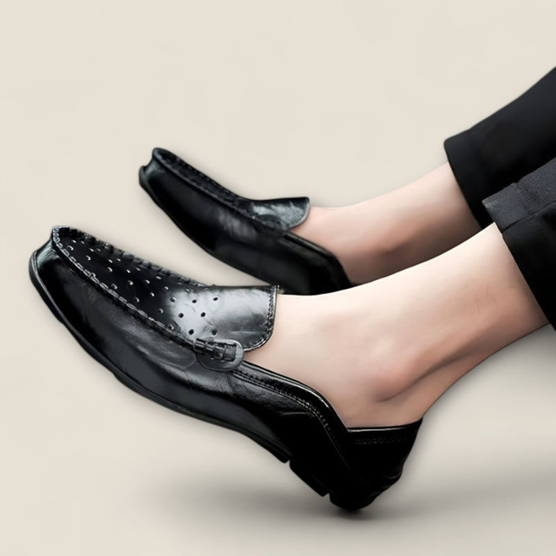 Monza - Leather Driving Loafers