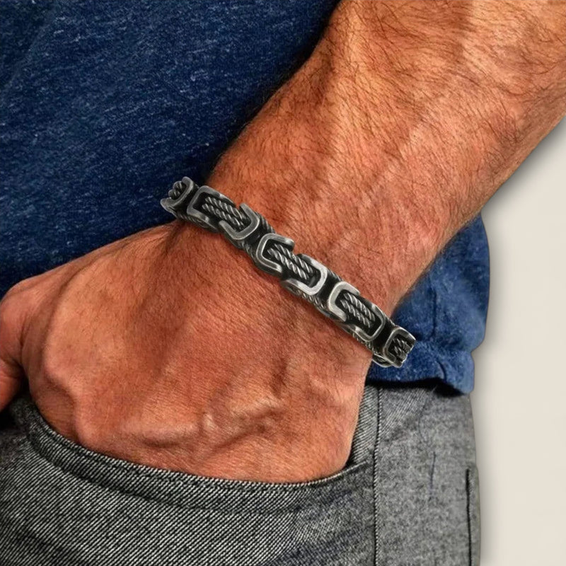 Gael - Stainless Steel Link Bracelet