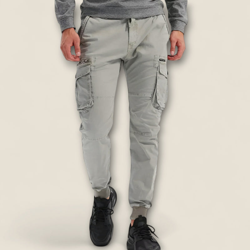 Matias - Cotton Utility Cargo Trousers