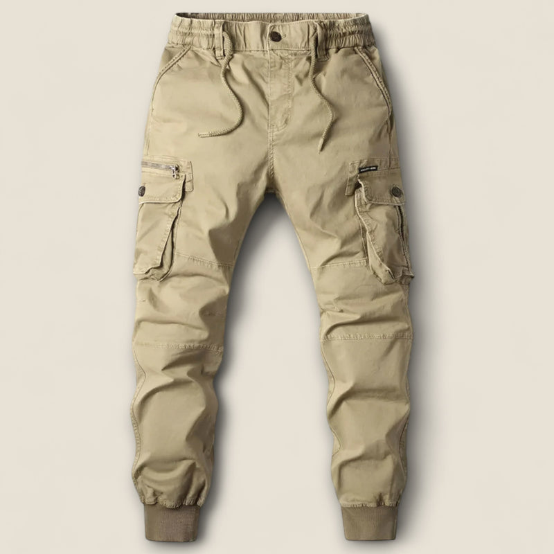 Matias - Cotton Utility Cargo Trousers