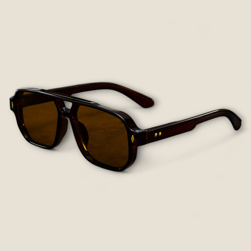 Luciano - Vintage Aviator Sunglasses