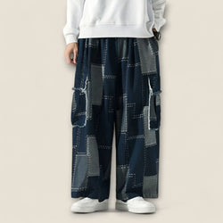 Lorenzo - Patchwork Urban Cargo Trousers