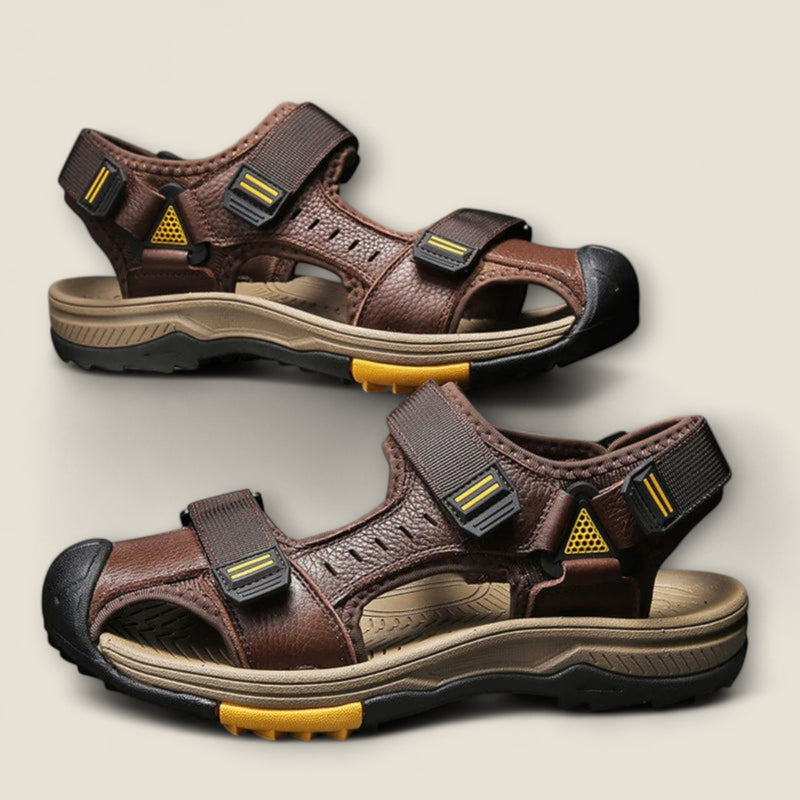Alonzo - Leather Hiking Sandals