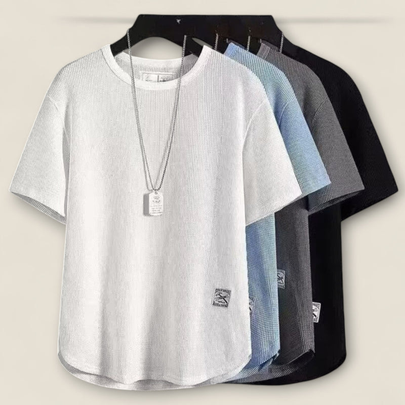 Rene - Waffle Knit T-Shirt