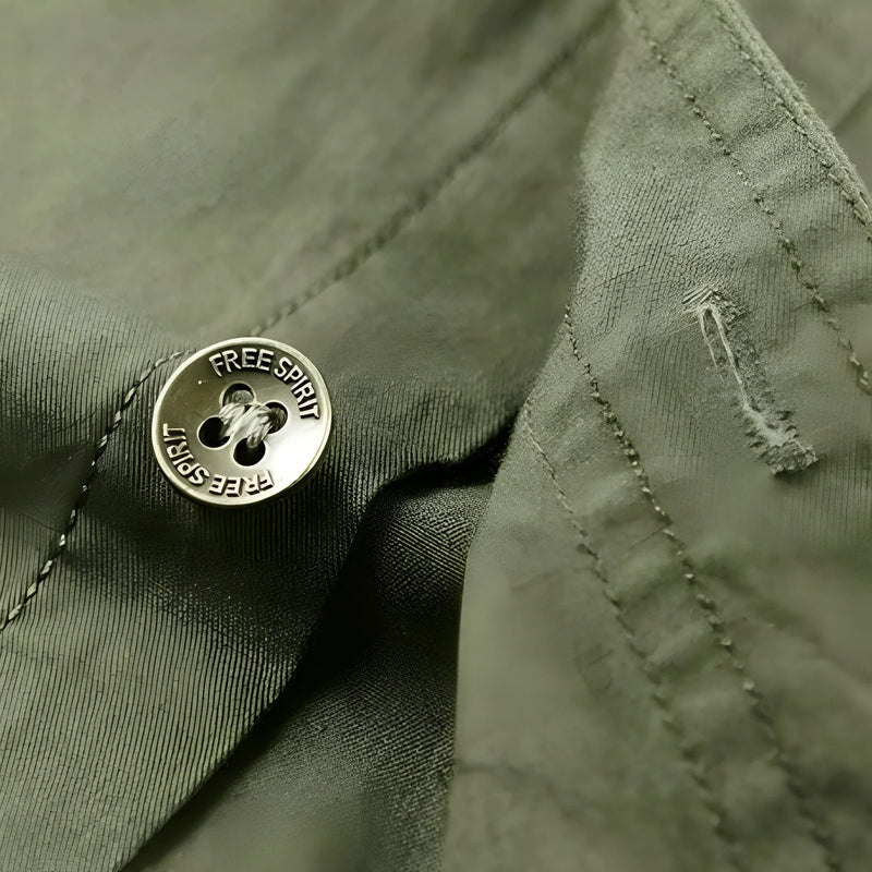Diego - Cotton Twill Utility Shirt
