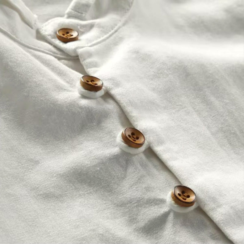Dario - Linen-Cotton Blend Shirt