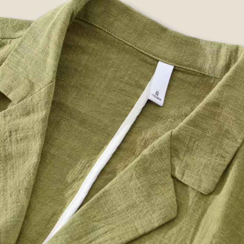 Giulio - Casual Blazer in Linen-Cotton Blend