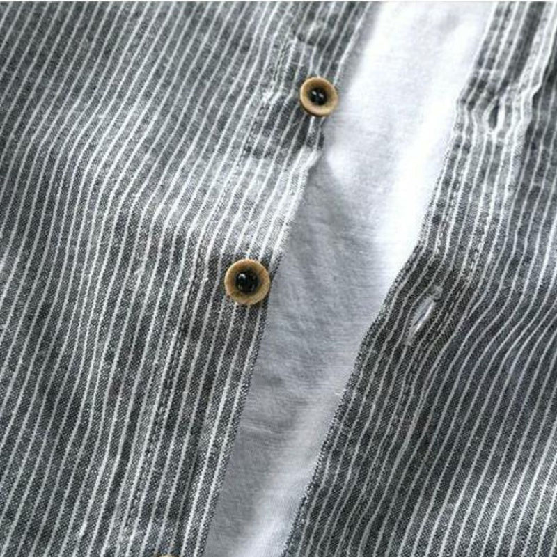Sergio - Striped Linen Shirt