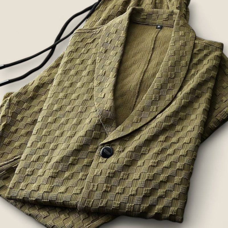 Renato - Textured Cotton Relaxation Set