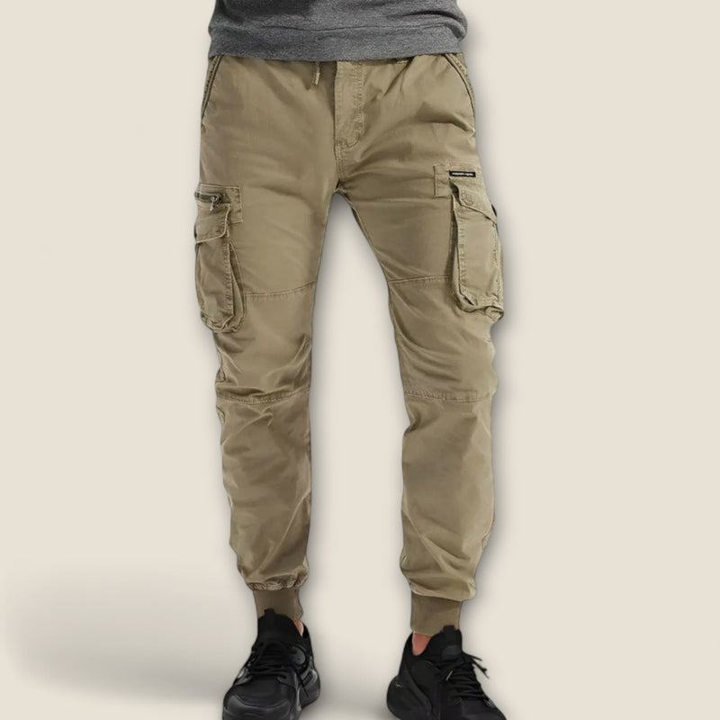 Matias - Cotton Utility Cargo Trousers
