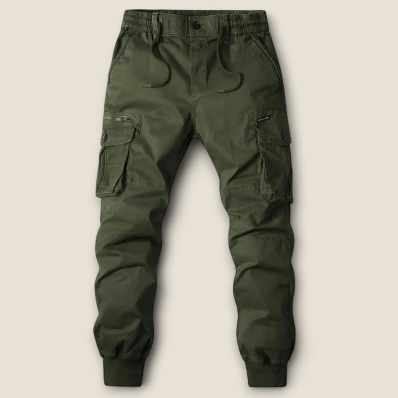 Matias - Cotton Utility Cargo Trousers