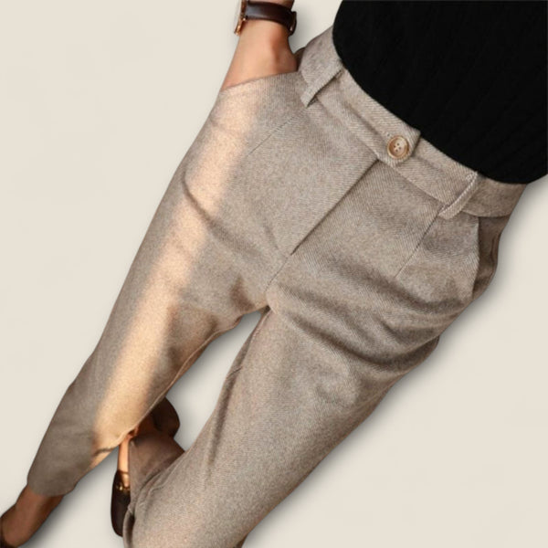 Émile - Slim-Fit Stretch Trousers