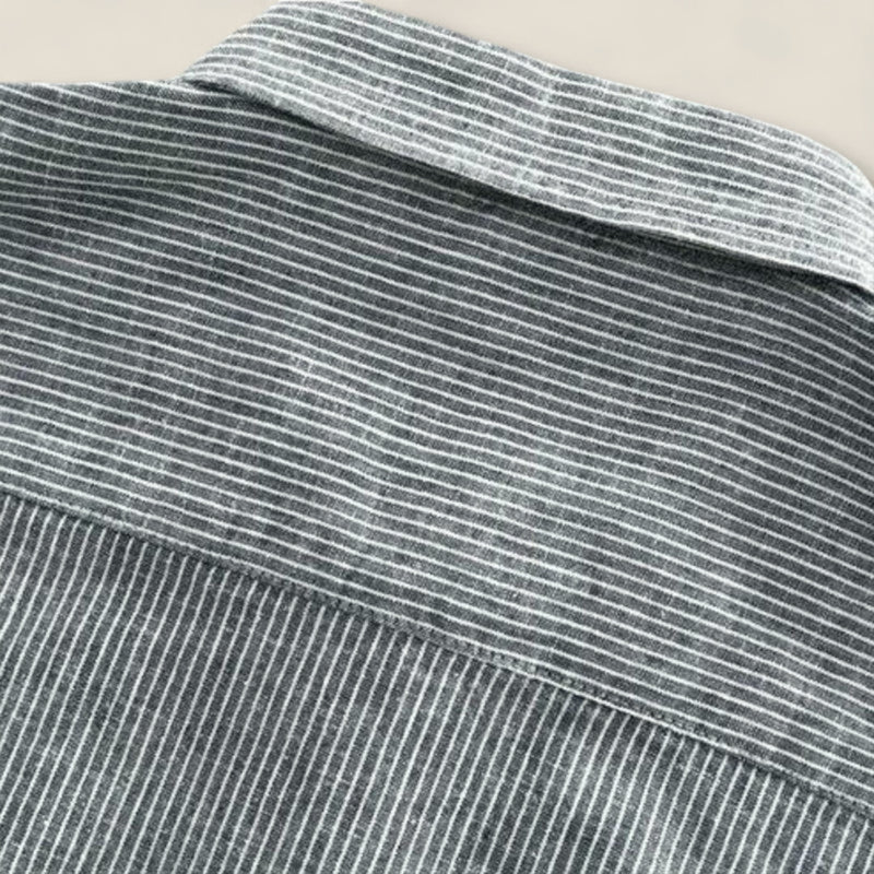 Sergio - Striped Linen Shirt