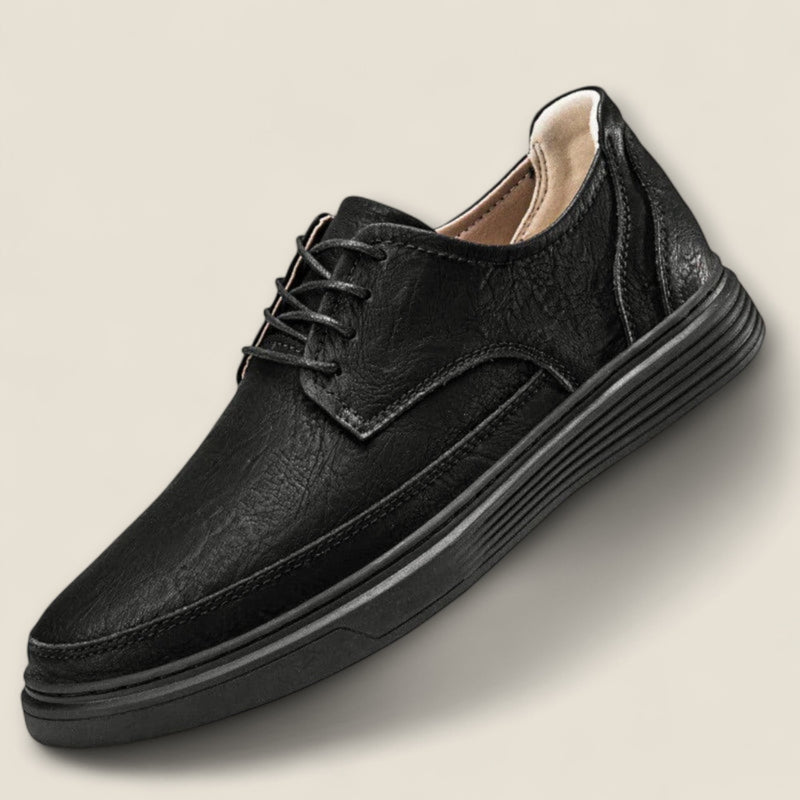 Leandro - Authentic Leather Lace-Up Shoes