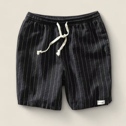 Dario - Striped Linen Shorts