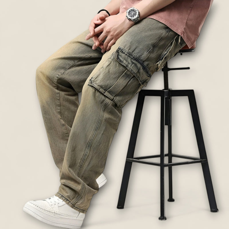 Lazaro - Cotton Cargo Pants