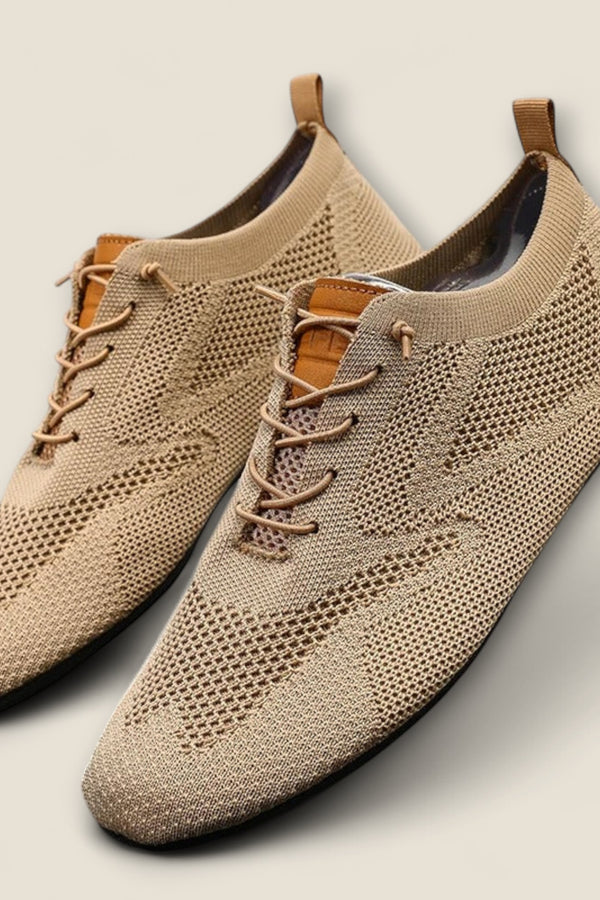 Mesh Knit Slip-Ons