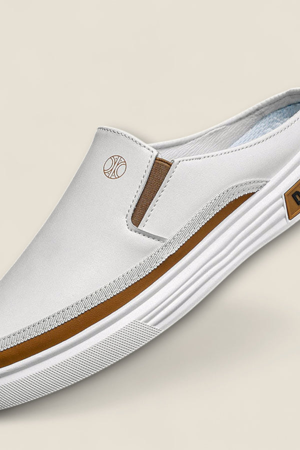 Thiago - Sleek Leather Slip-On Mules