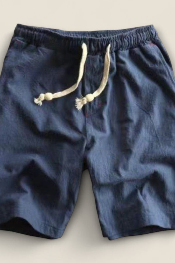 Nuno - Drawstring Cotton Shorts
