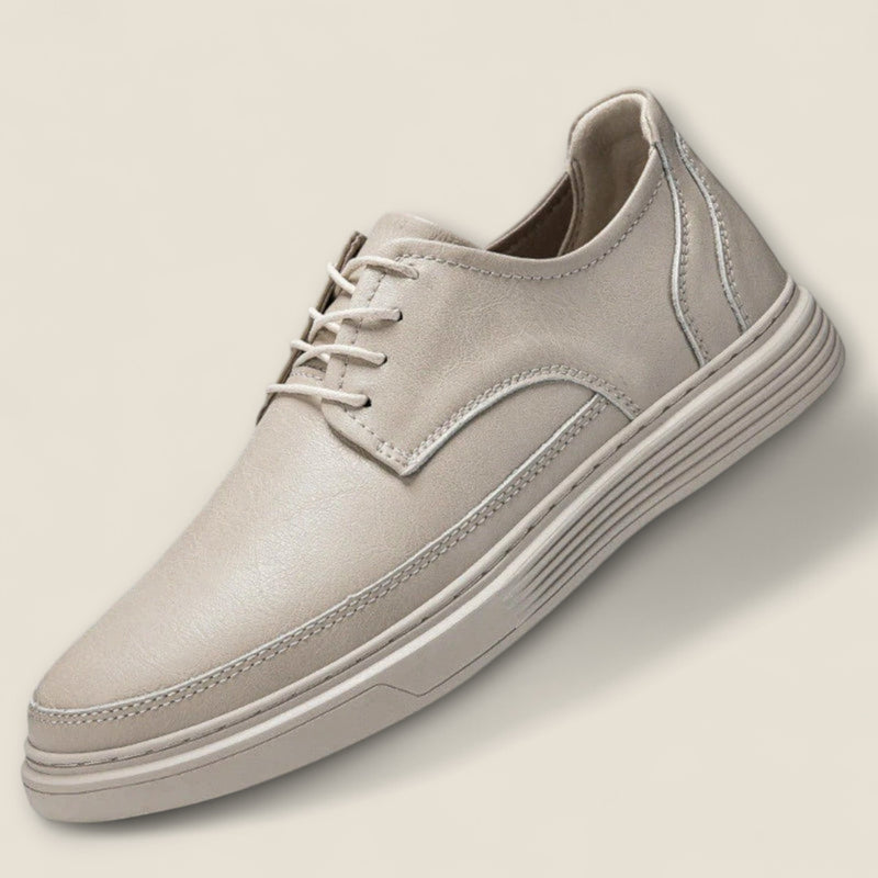 Leandro - Authentic Leather Lace-Up Shoes