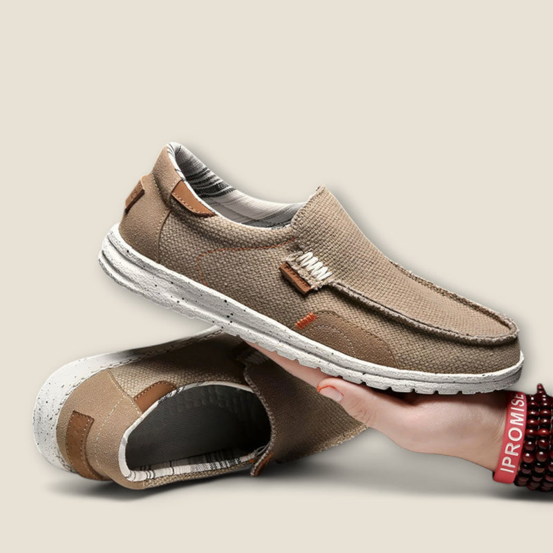 Bruno - Slip-On Canvas Sneakers