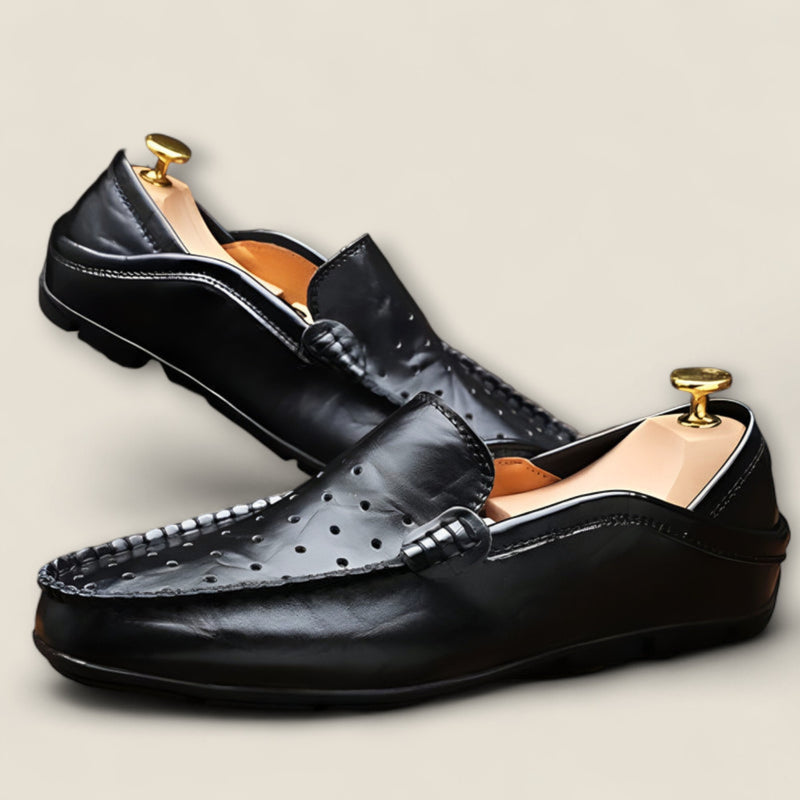 Monza - Leather Driving Loafers