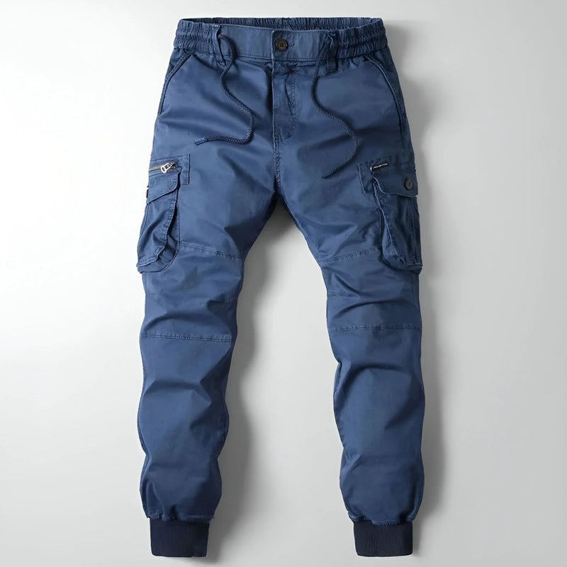 Matias - Cotton Utility Cargo Trousers