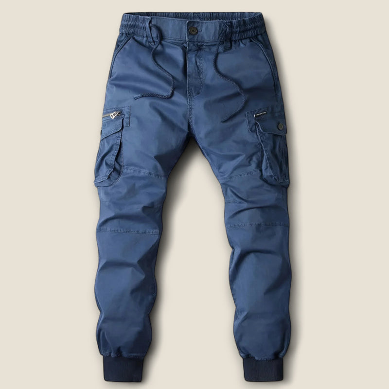 Matias - Cotton Utility Cargo Trousers