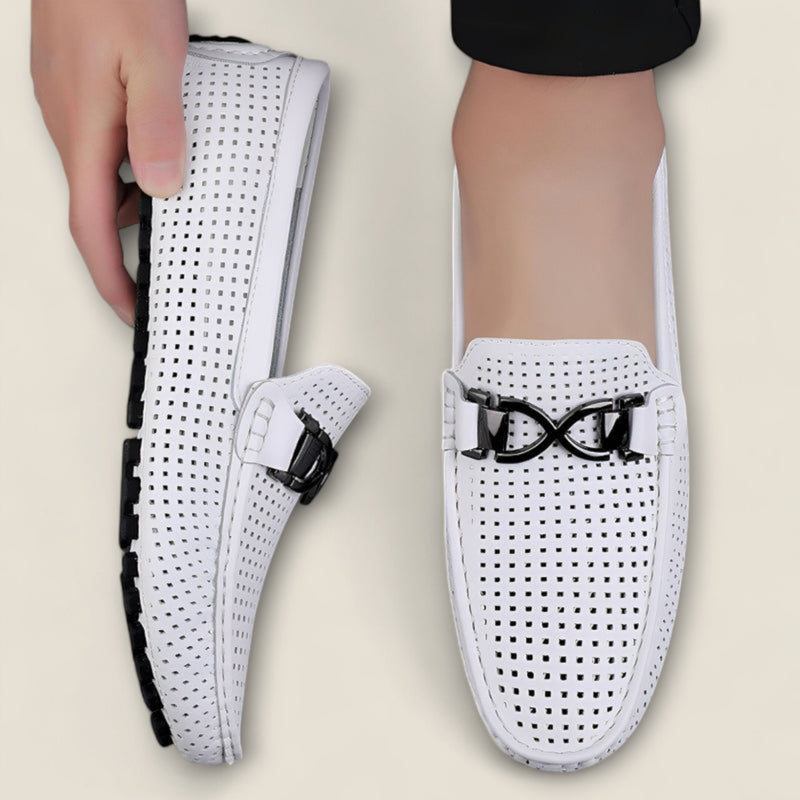 Alberto - Premium Leather Slip-On Loafers