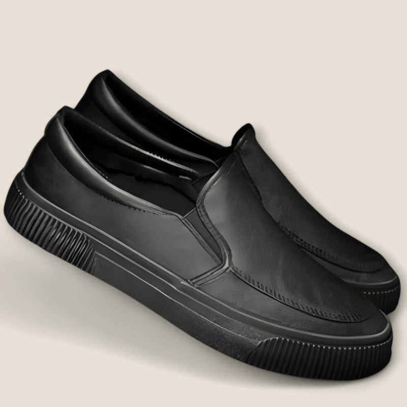 Alarico Artisan - Leather Slip-On Shoes