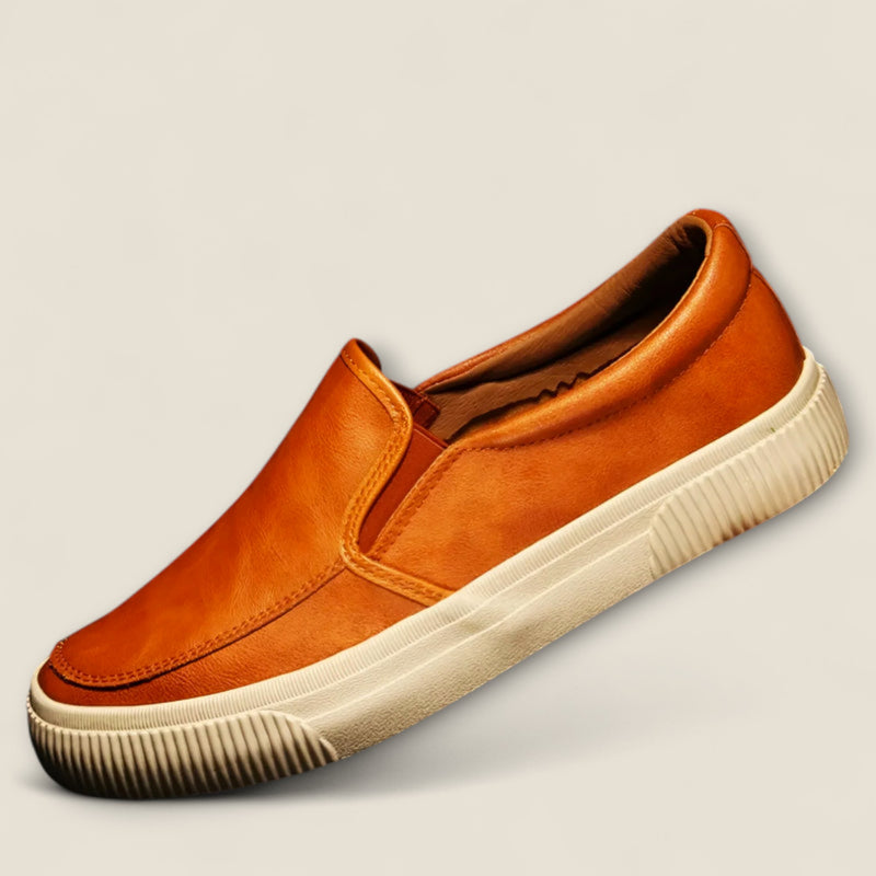 Alarico Artisan - Leather Slip-On Shoes