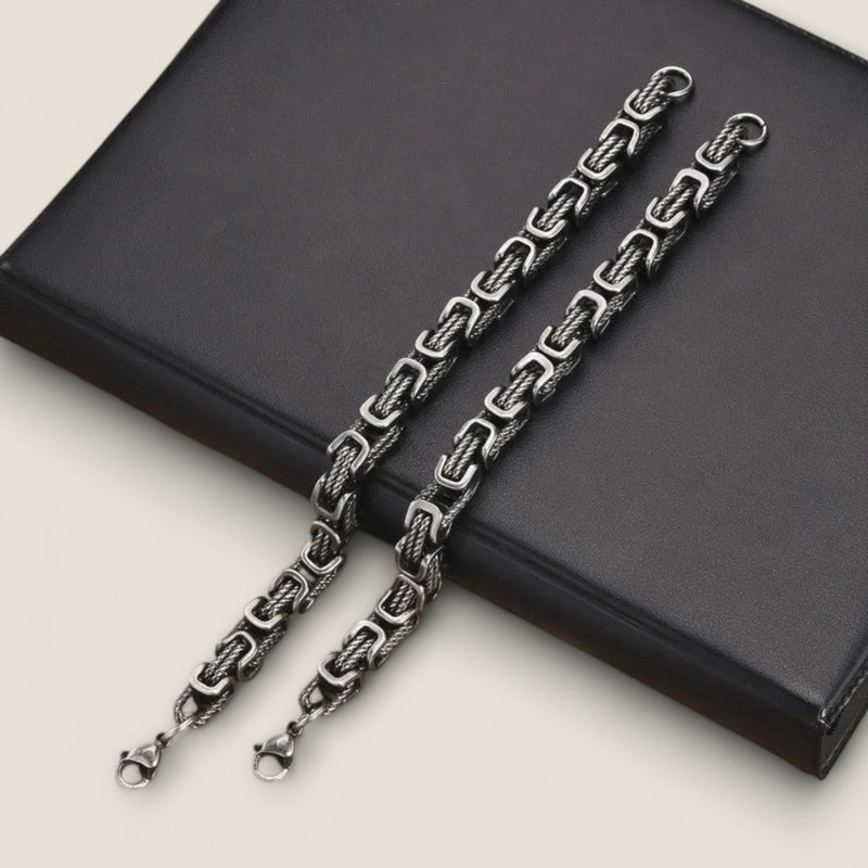 Gael - Stainless Steel Link Bracelet