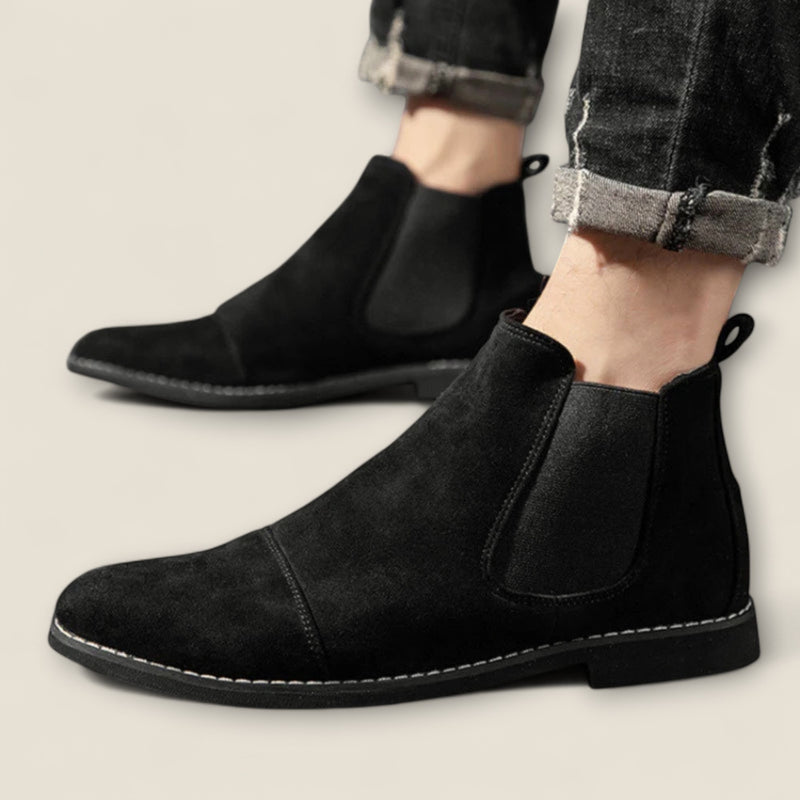 Giorgio - Suede Chelsea Ankle Boots