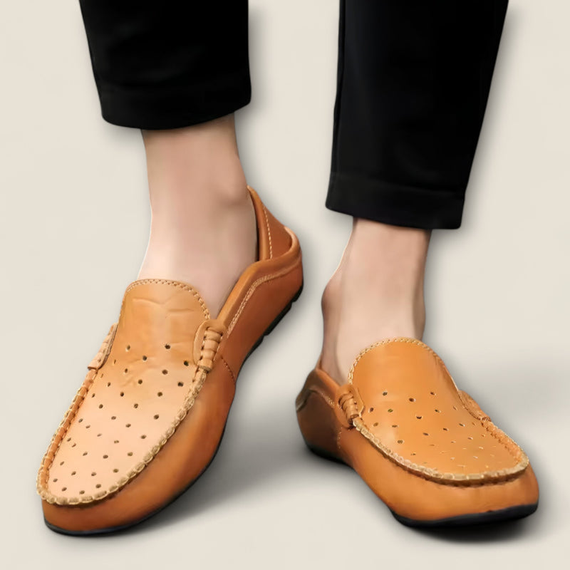 Monza - Leather Driving Loafers