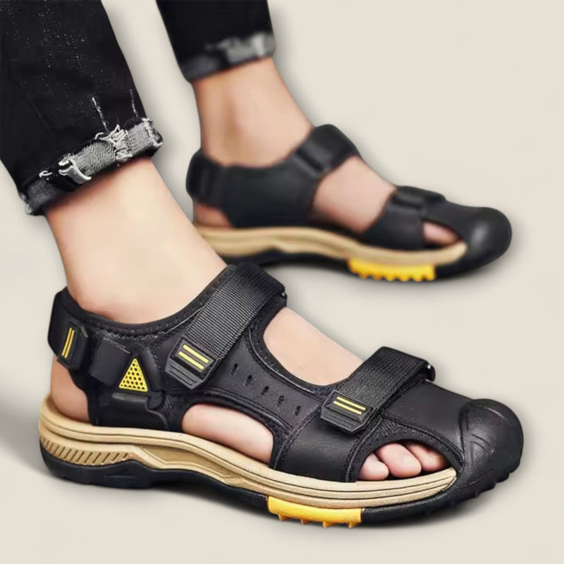 Alonzo - Leather Hiking Sandals