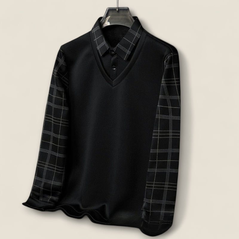 Marcello - Long-Sleeve Polo Shirt