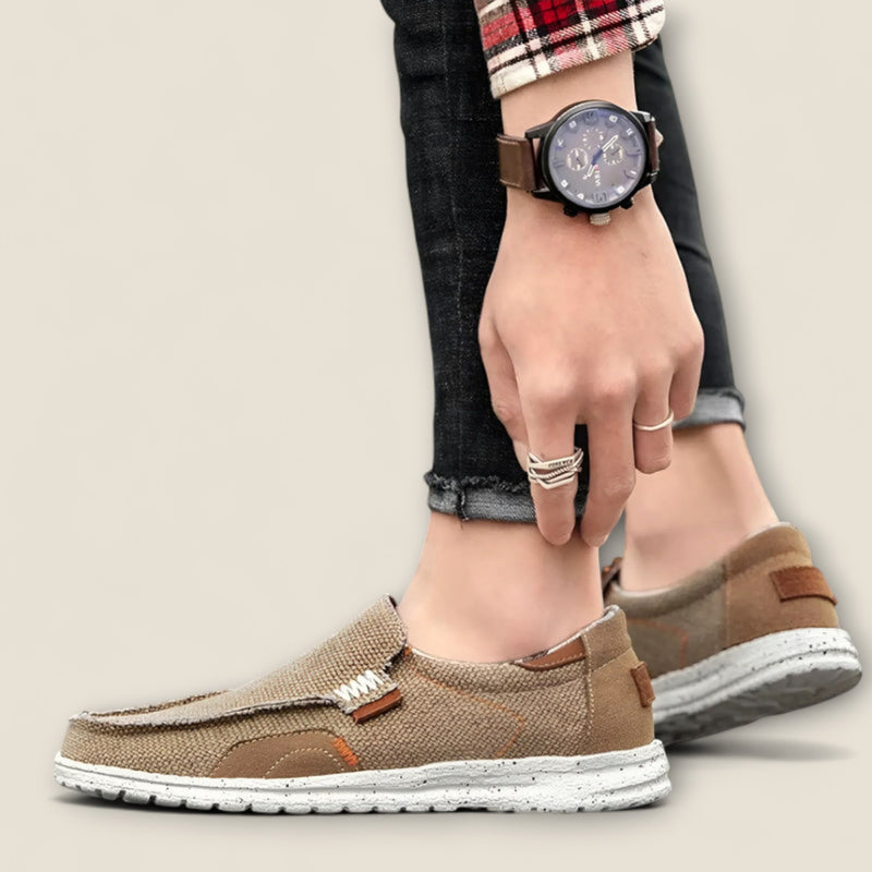 Bruno - Slip-On Canvas Sneakers