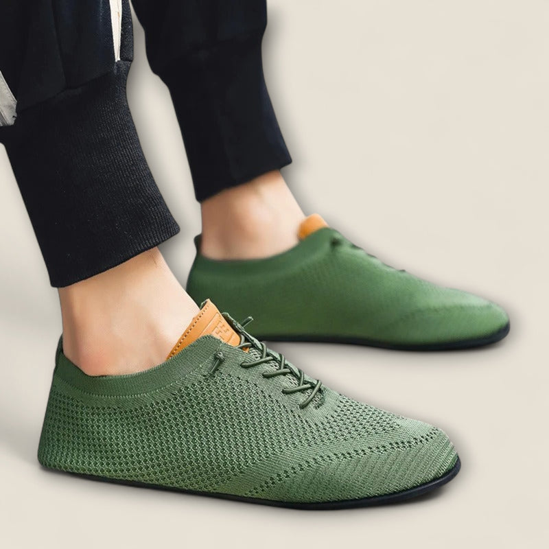 Mesh Knit Slip-Ons