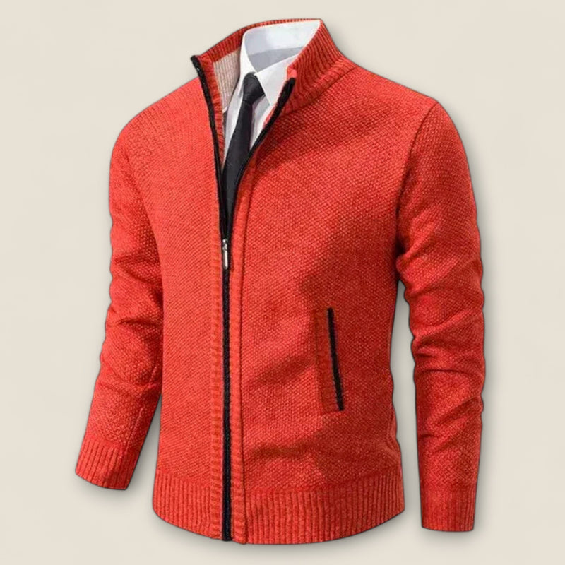 Lucas - Cozy Zippered Jacket