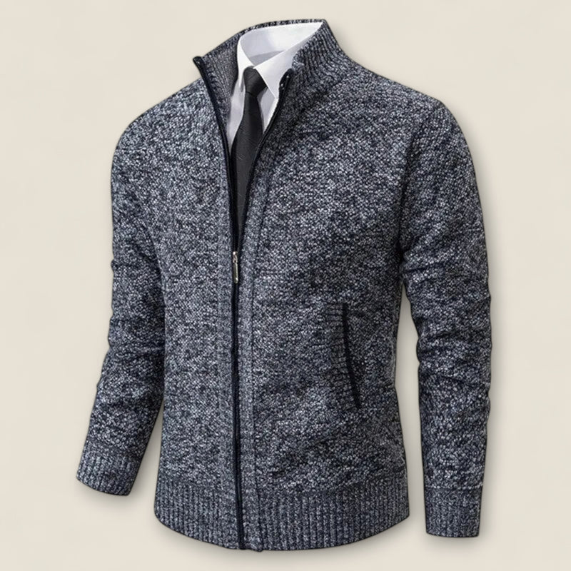 Lucas - Cozy Zippered Jacket