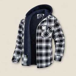 Brooks - Hooded Button-Up Jacket