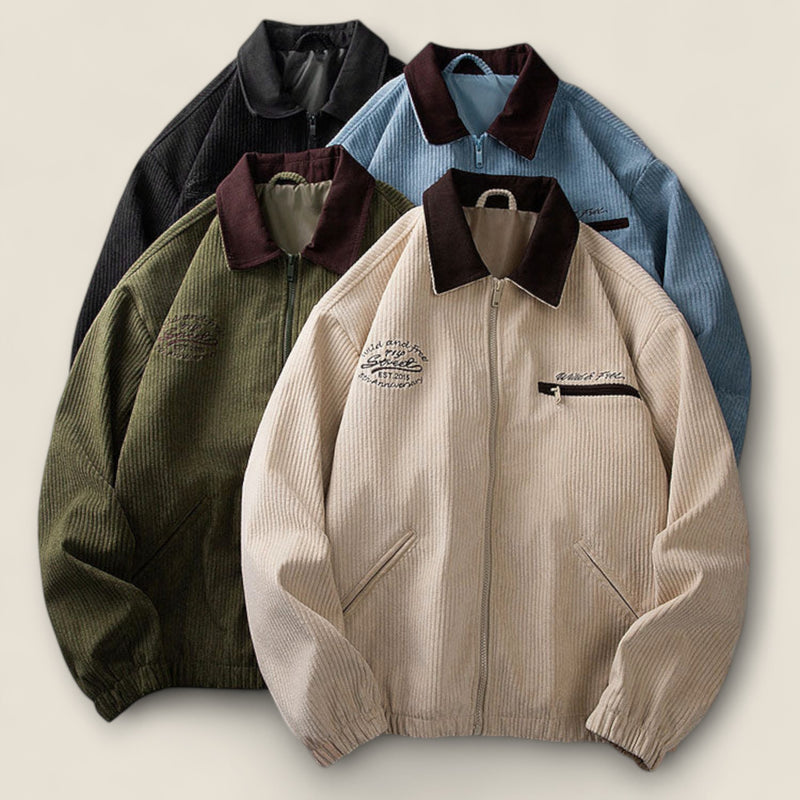 Salvador - Corduroy Zip-Up Jacket
